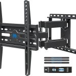 Mounting Dream UL Listed TV Mount for Most 37-75 Inch TV, Universal Tilt TV Wall Mount Fit 16″, 18″, 24″ Stud with Loading Capacity 132lbs, Max Vesa 600 x 400mm, Low Profile Flat Wall Mount Bracket